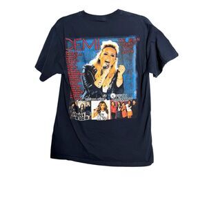 Demi Lovato Cher Lloyd Fifth Harmony Little Mix 2014 Concert Tour Tee Medium